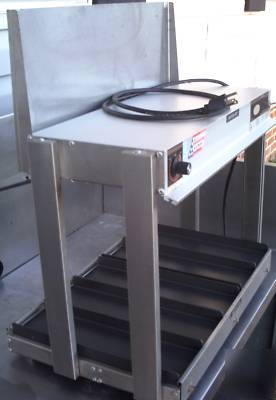 Sandwich food warmer hamburger pass thru 60+items insid