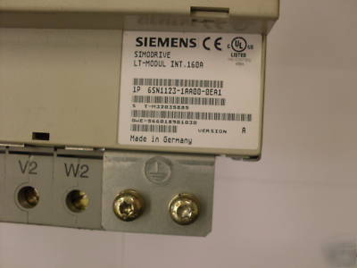 Siemens drive lt-modul int.160A 1P-6SN1123-1AA00-0EA1/0