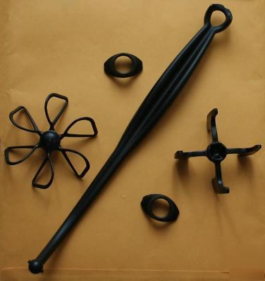 Whisk - 2 attachments - high temp - dinamico - 
