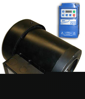 2 hp variable frequency spd ctrl & motor pack free ship