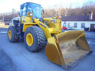 2001 komatsu WA250-3MC wheel loader 250 front end pay
