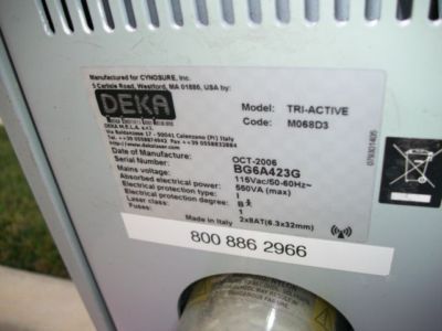2006 cynsoure triactive system