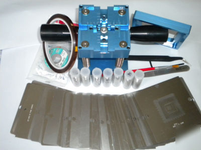 Bga rework reballing station+75PCS stencil+7BALLS+tape