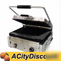 Fma panini sandwich grill ribbed top & bottom SG10173