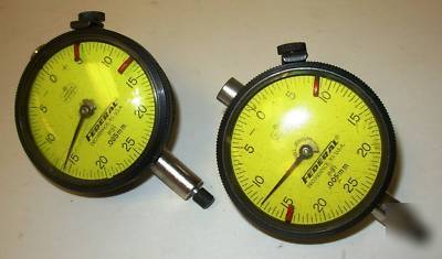 Mahr federal group 2 series p dial indicators P3I pair