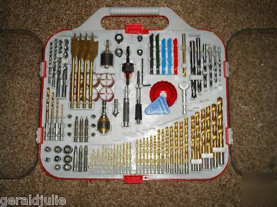 New 100PC drill & power tool accessory mixed drill set 