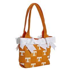 New tennessee volunteers medium bow bucket purse fro...