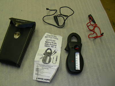 Three unit piece complete electric test sets volt/amp