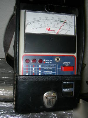 Three unit piece complete electric test sets volt/amp