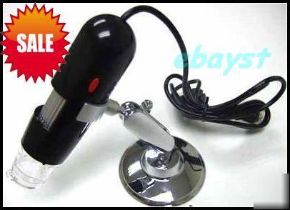 Usb 200X digital microscope 1.3 mega pixel video camera