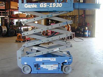 genie gs-1930 scissor lift nice 