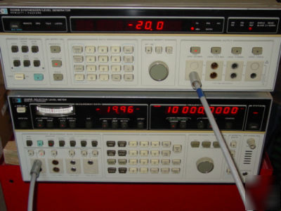 Hp agilent HP3586 HP3336B pair 