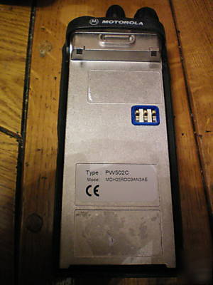 New motorola GP340 uhf 5W 16CH radio incl vat PW502C