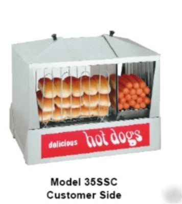 New star classic steamro, jr. hot dog steamer 35SSC