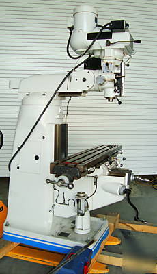 Vertical knee mill machine 3HP 9