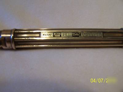 Victor cutting torch mixing handle xtra cut braise tips