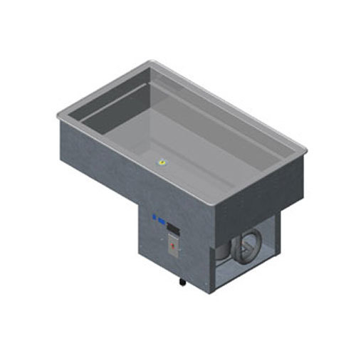 Vollrath 36429 refrigerated cold pan, 2 pan unit, drop 