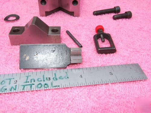  v-block w/ clamp wee vee /clamp machinist toolmaker 