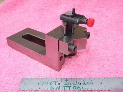  v-block w/ clamp wee vee /clamp machinist toolmaker 