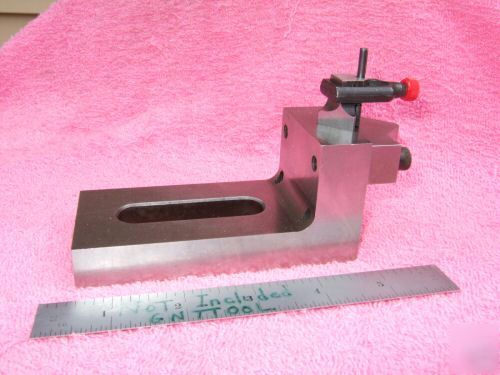  v-block w/ clamp wee vee /clamp machinist toolmaker 