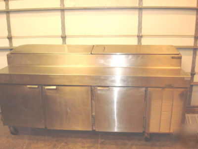 Traulsen pizza prep make table 90 inch