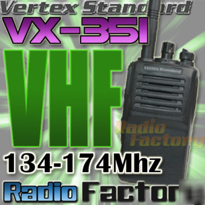 Vertex standard vx-351 vhf 134-174MHZ portable radios