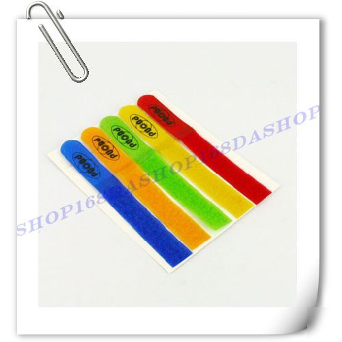 5PCS reusable nylon velcro cable wire straps tie