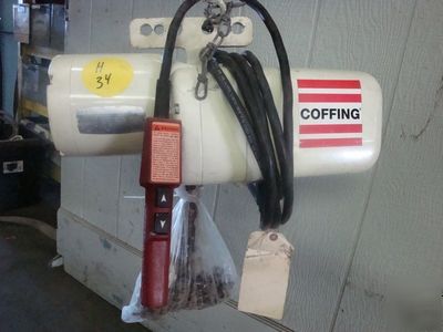 1 ton chain hoist - elc 2016-3 equivalent - 20' chain