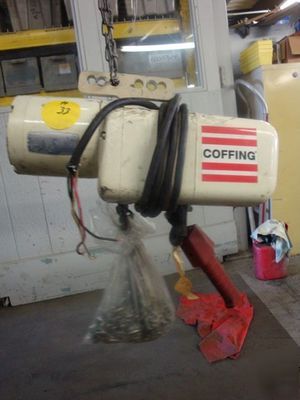 1 ton chain hoist - elc 2016-3 equivalent - 20' chain