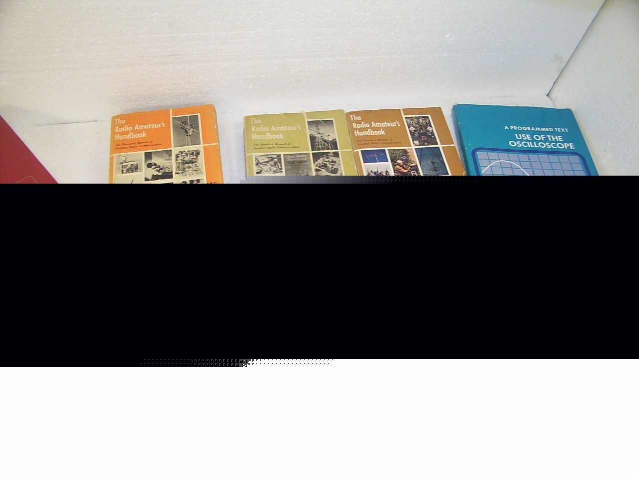 Bilg lot of old ham radio books handbooks and more