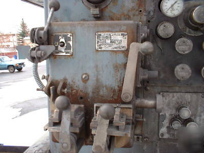 Doall mp-20 vertical band saw power feed & blade welder