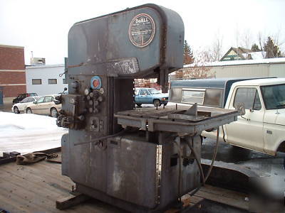 Doall mp-20 vertical band saw power feed & blade welder
