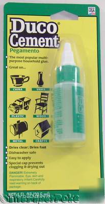 Duco all purpose cement for glass metal & more 1 pack