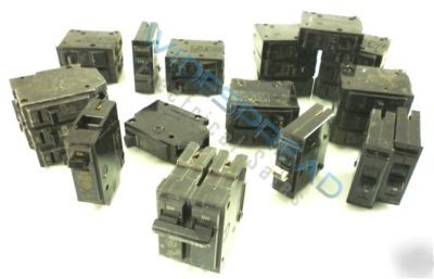 General electric circuit breaker 26PC lot 15A 20A 1P 