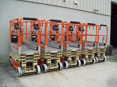New jlg 1930ES scissor lifts package of 5, brand 2008S