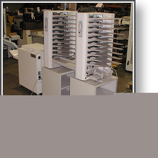 Plockmatic/mbm 88 bookletmaker + 310 collator - 20 bin