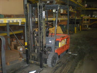 Toyota electric forklift 5FBE18 3 wheel