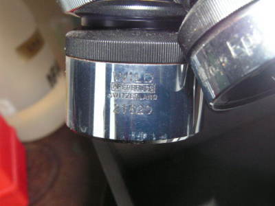 Wild heerbrugg stereo microscope + power adaptor