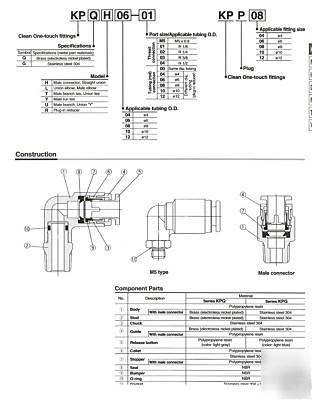 19 smc fittings KPGL04-32-X73 male elbow 