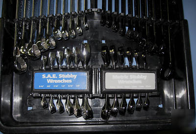 32PC wrench set 1/2 chrome/1/2BLACK polished 24HR ship