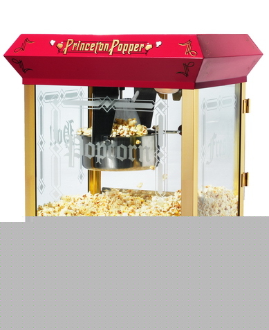 8 oz ounce red bar style popcorn popper machine antique
