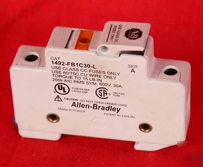 Ab 1492-FB1C30-l 30 a flip up fuse holder process cc
