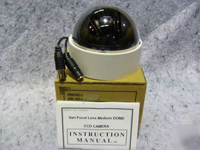 Auto iris high res 24V varifocal dome 600 tvl .2 lux 