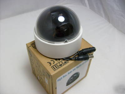 Auto iris high res 24V varifocal dome 600 tvl .2 lux 