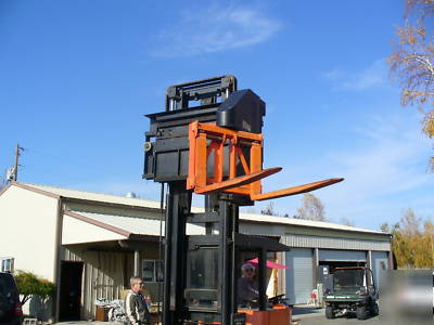 Forklift, raymond loadhog swing fork mdl 080