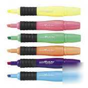 Integra rubber grip large barrel highlighter