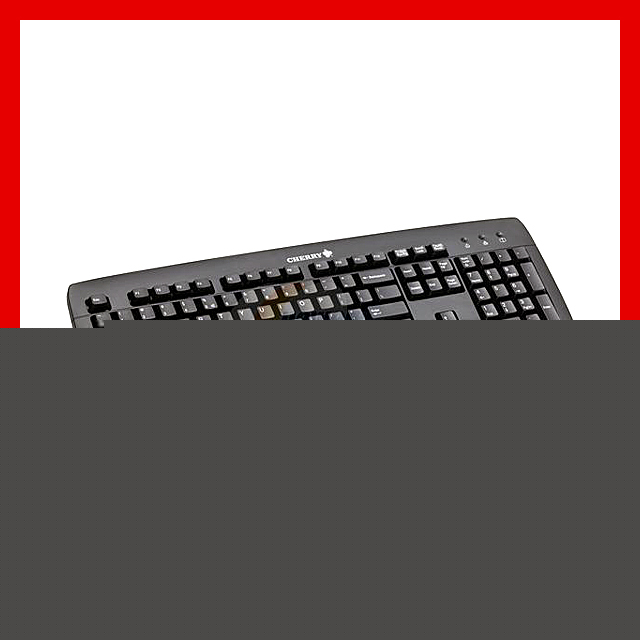New cherry 104 key business k-1 usb keyboard J82-16001