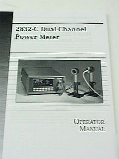 New port 2832-c dual-channel optical power meter