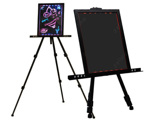 New steel tripod for fluorescent menu board blackboard 