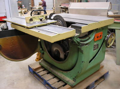 Oliver 260D table saw woodworking machinery 